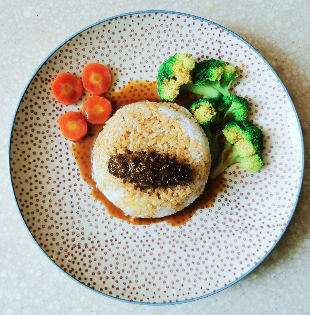 简单的海参捞饭