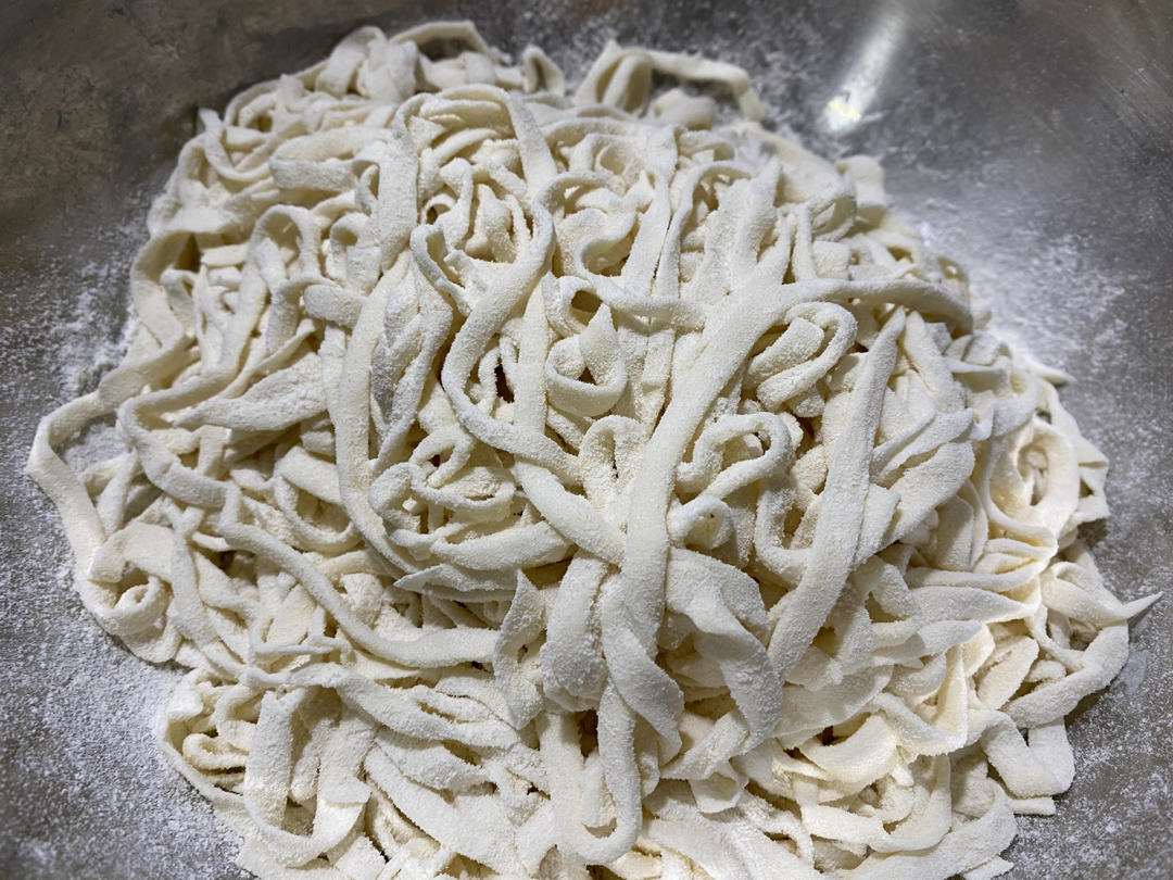 零失败手擀面（手工鸡蛋面条）不打结，易上手口感超好