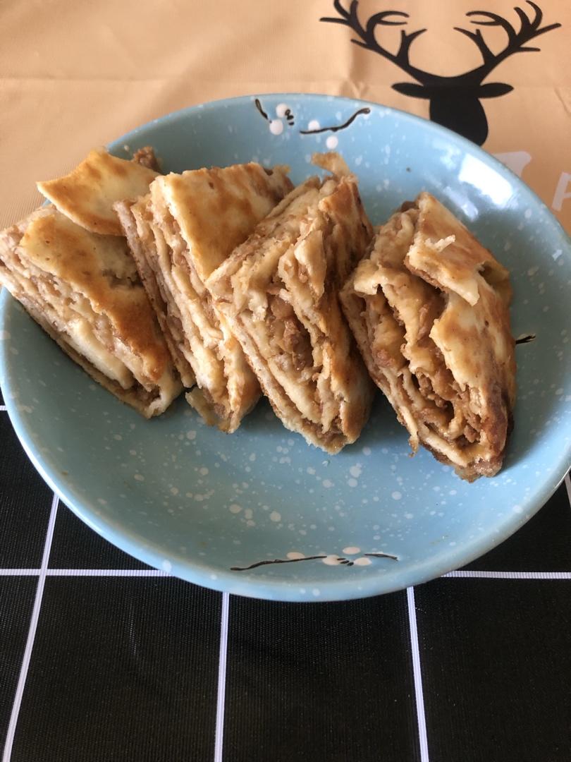 超好吃的老北京千层肉饼
