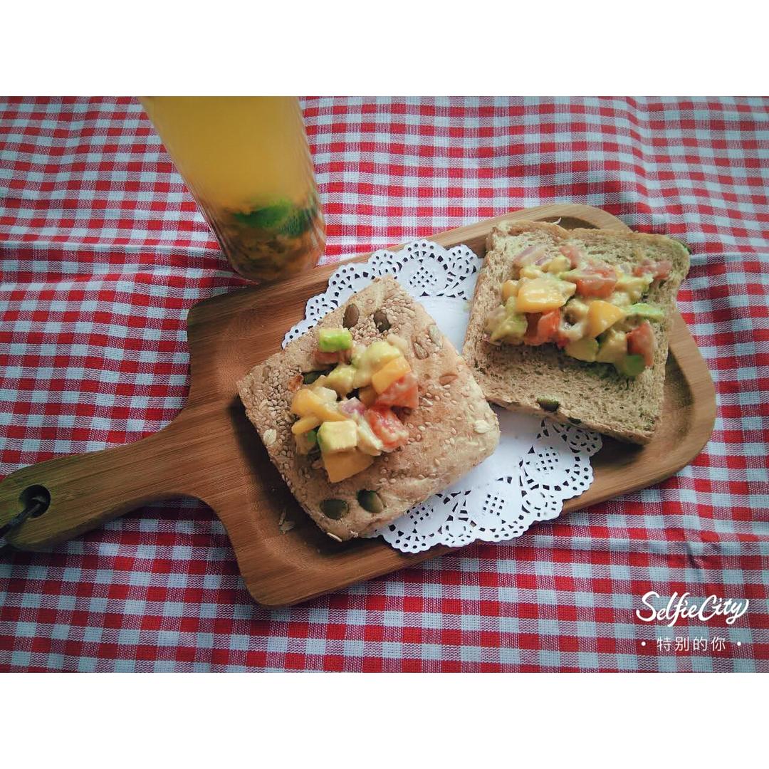 清爽开胃又低卡- 墨西哥牛油果莎莎酱 Mexican Avocado Salsa