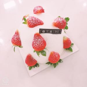草莓🍓雪山的做法 步骤2
