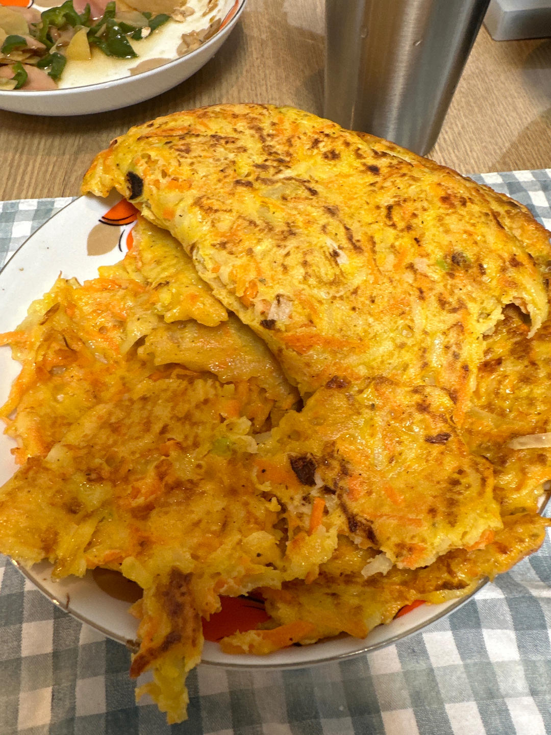 土豆饼(土豆胡萝卜丝饼)