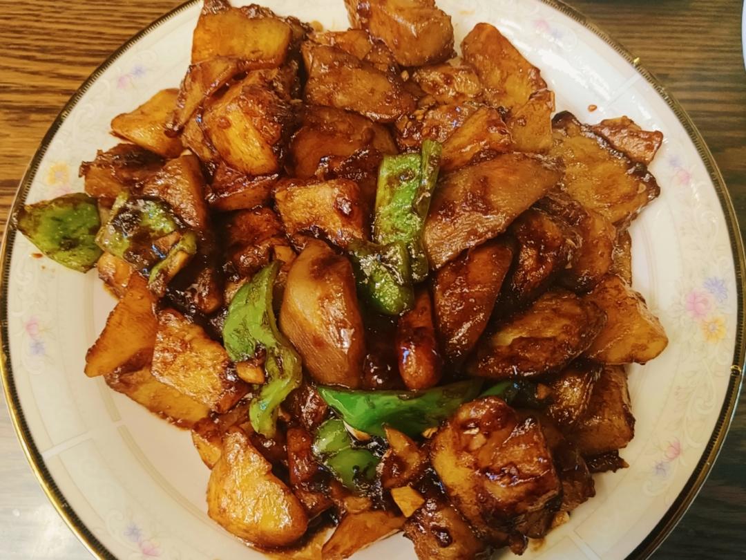 超级下饭的地三鲜