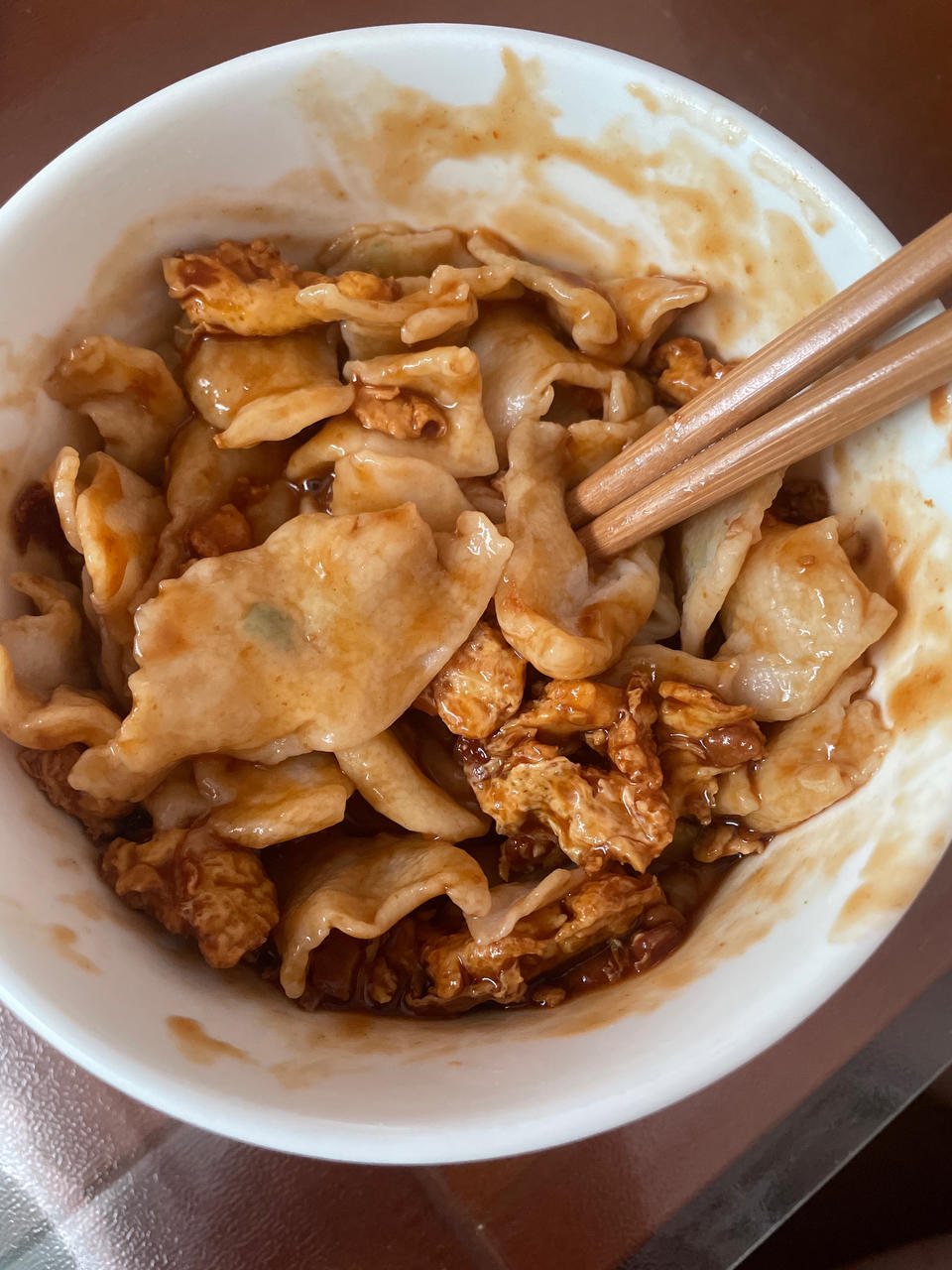 超简单鸡蛋酱拌面