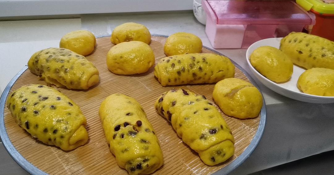 南瓜红豆卷