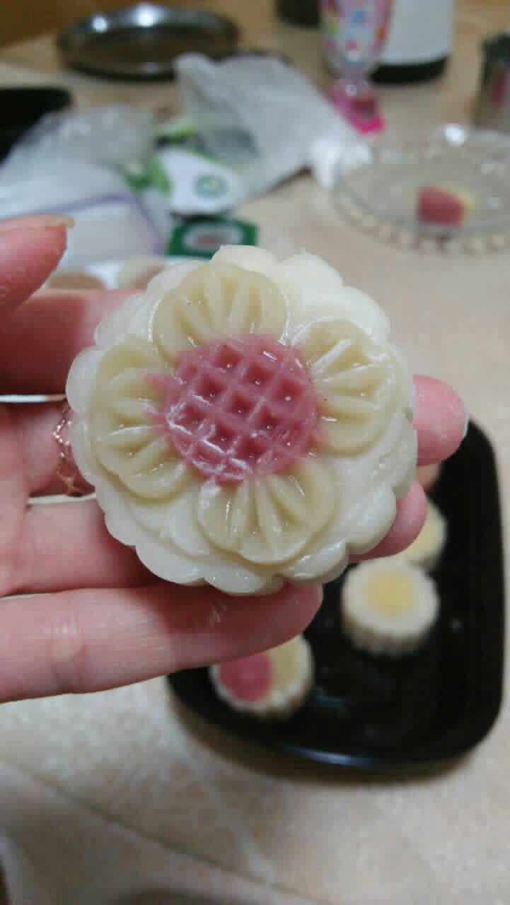 板栗冰皮月饼