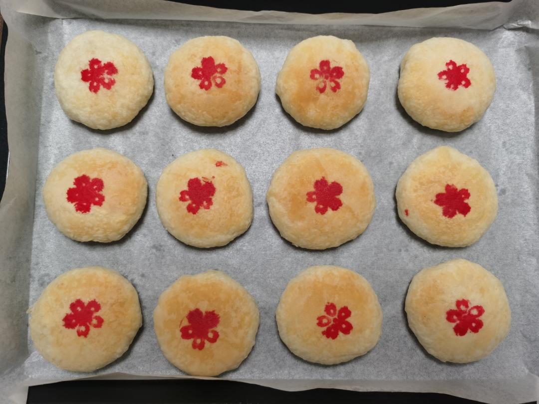 中式造型酥皮点心不用猪油万能酥皮