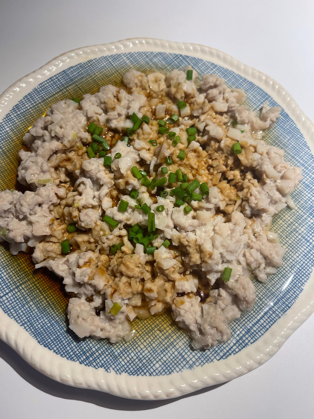 莲藕蒸肉饼