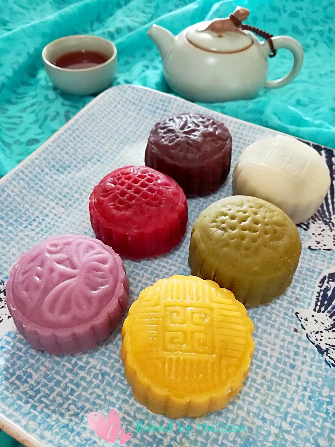 不干不硬的冰皮月饼