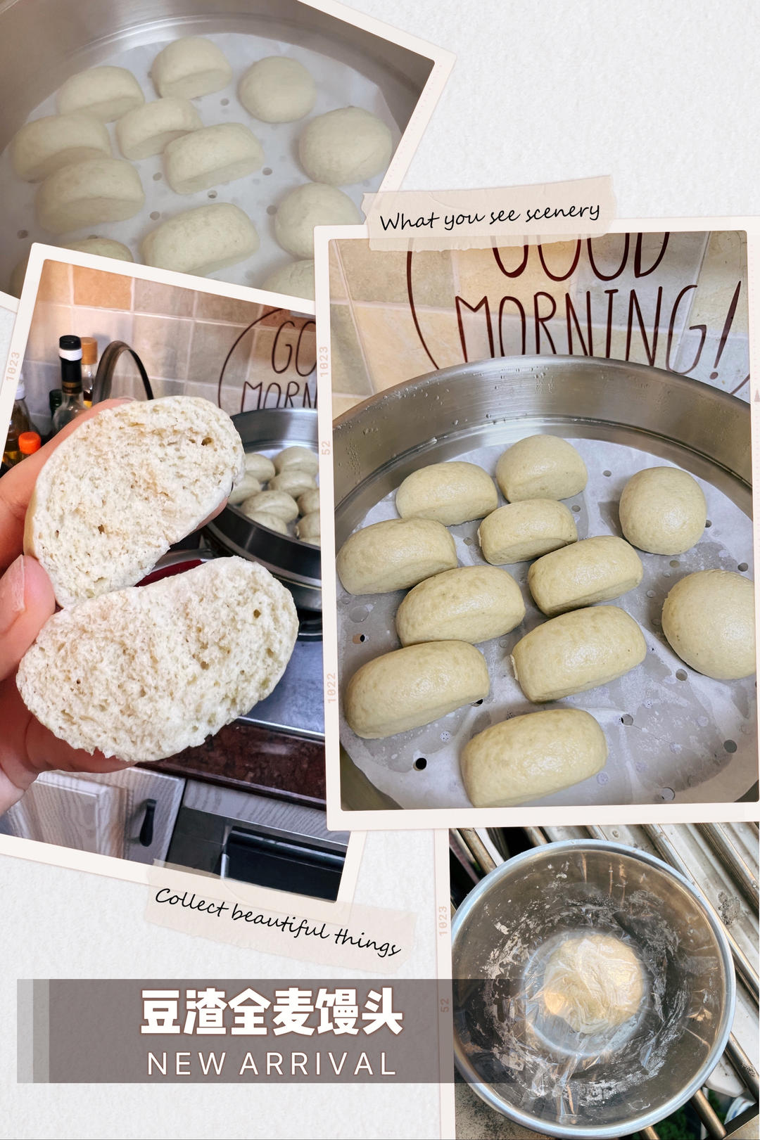 变废为宝——豆渣全麦馒头