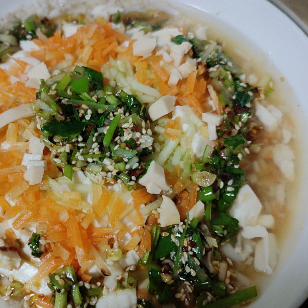 好吃的凉拌内酯豆腐