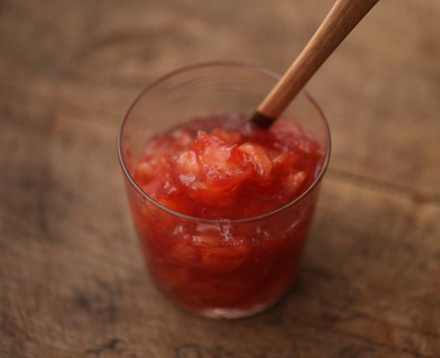苹果草莓果肉酱的做法