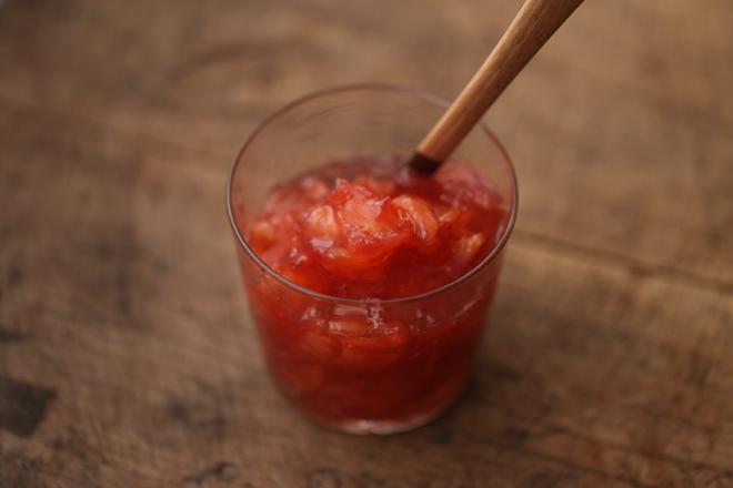 苹果草莓果肉酱的做法