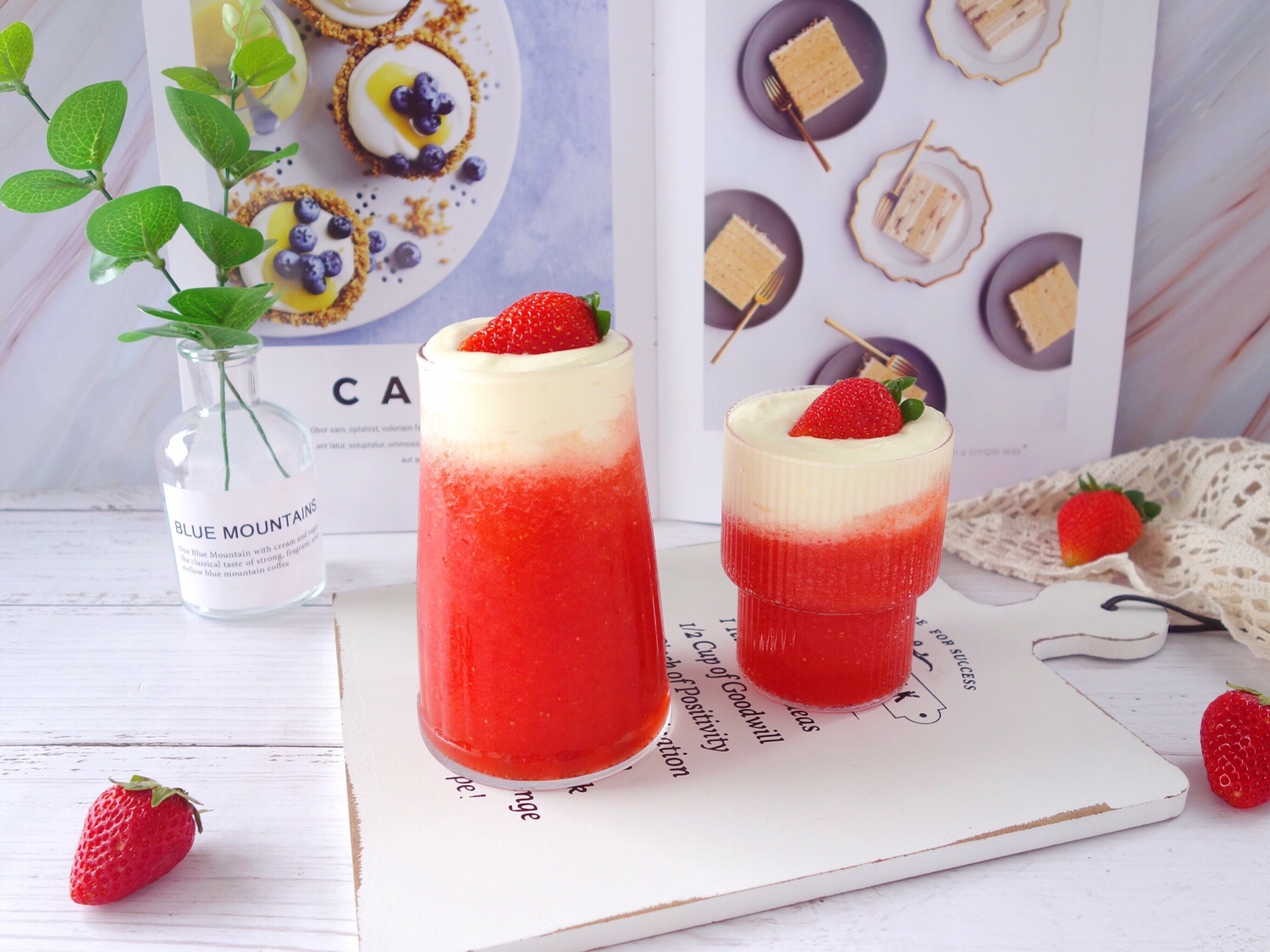 喜茶同款芝芝莓莓奶盖冰饮的做法