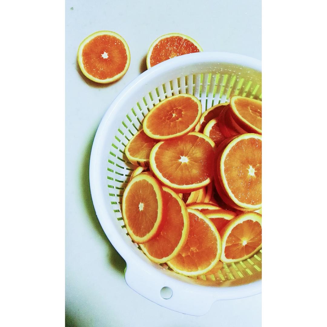 不纳纳banana做的糖渍香橙