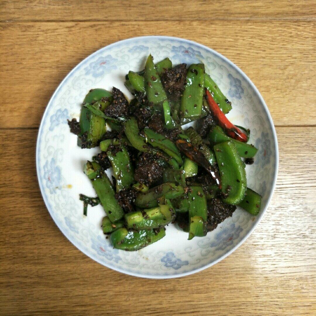 青椒炒牛肉