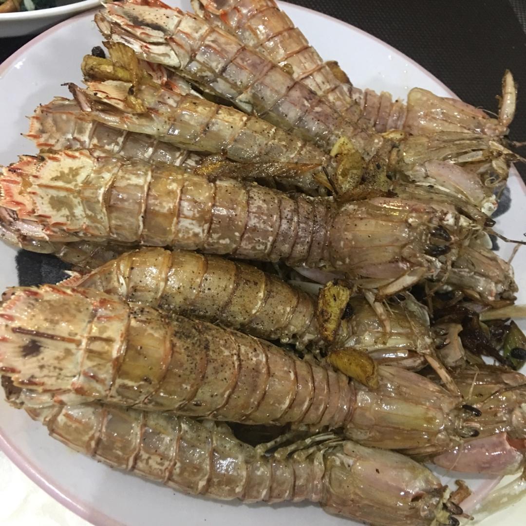 椒盐皮皮虾