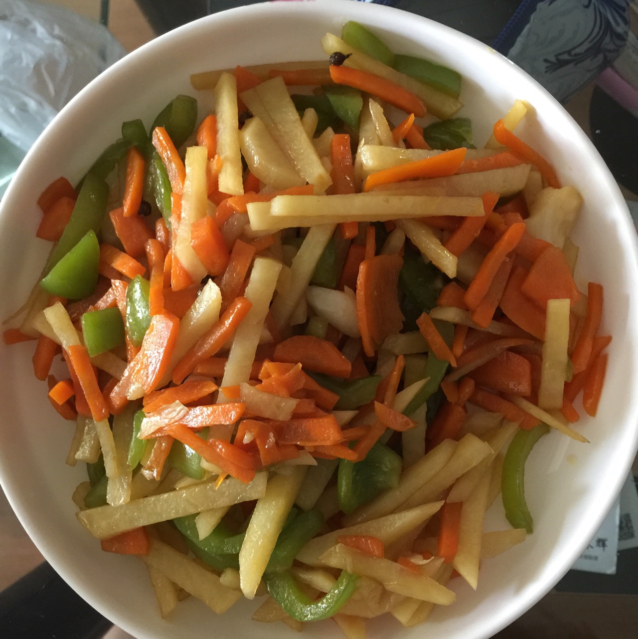 青椒土豆丝