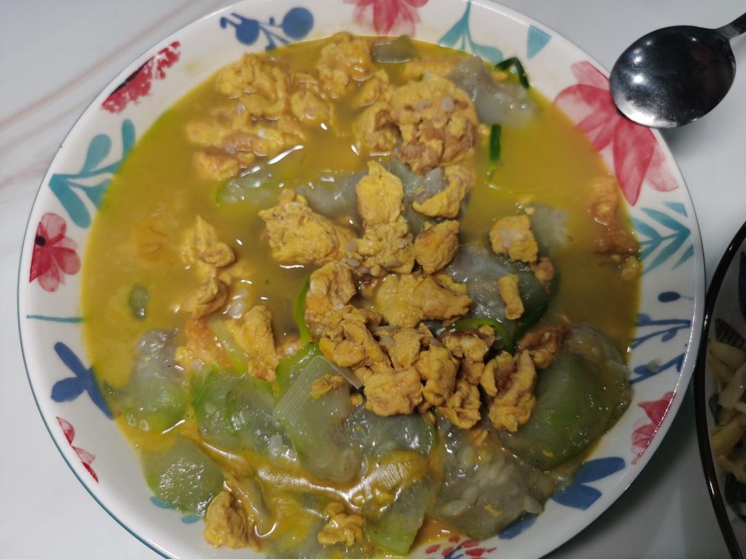 丝瓜炒鸡蛋的做法