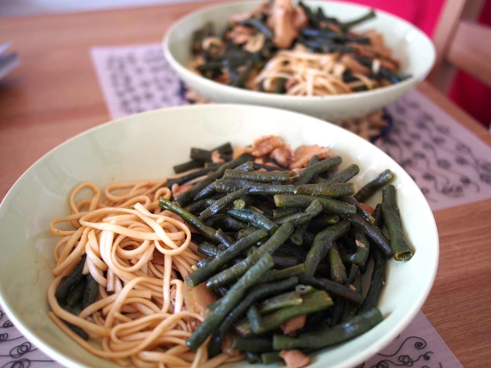 豆角焖面