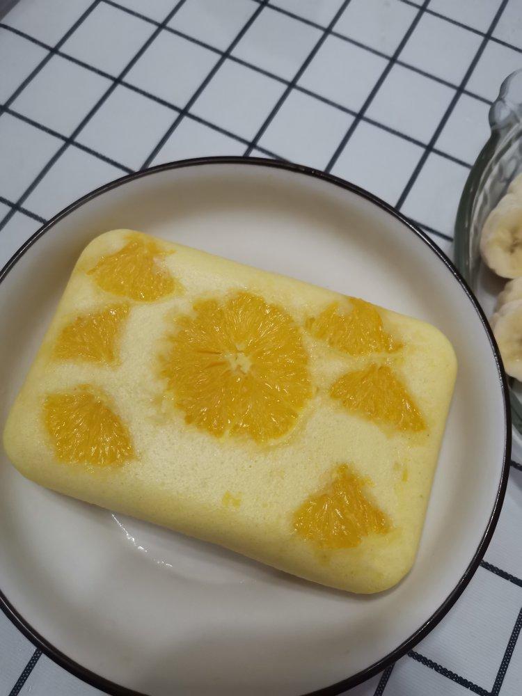 #辅食#🍀香橙蒸蛋糕🍀12个月+