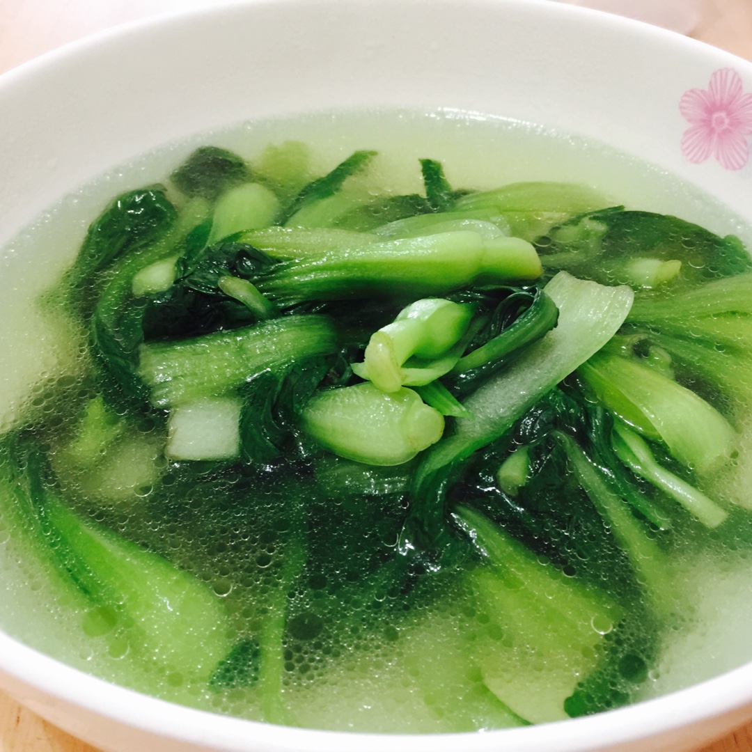 扁尖鸡毛菜鸡汤