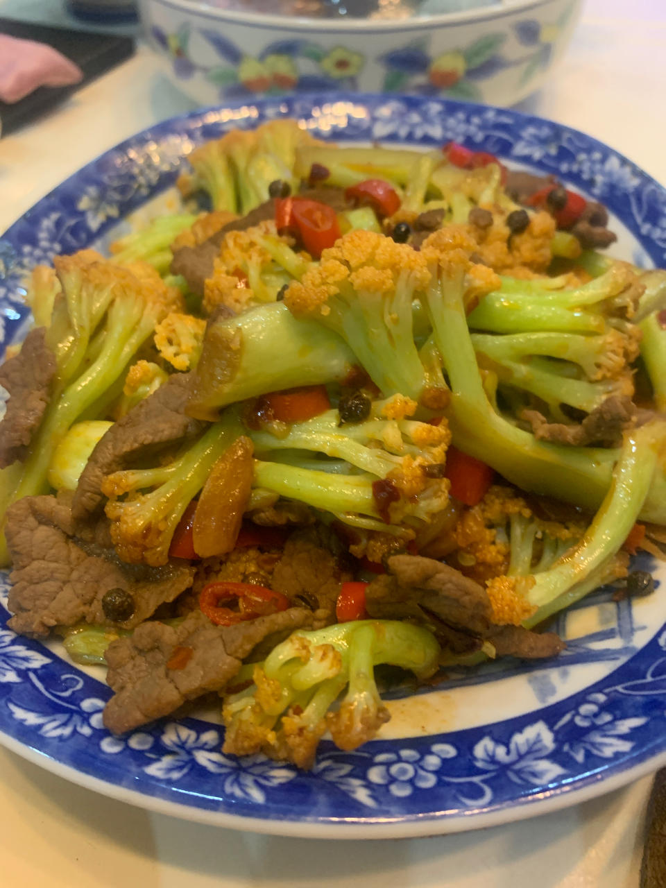 干锅花菜做出饭店味道的秘诀