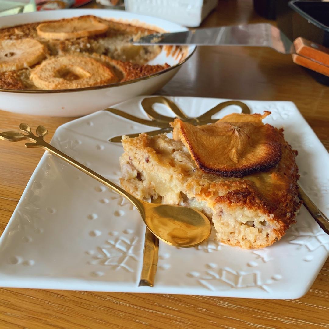 早餐苹果燕麦布丁丨健康·三餐