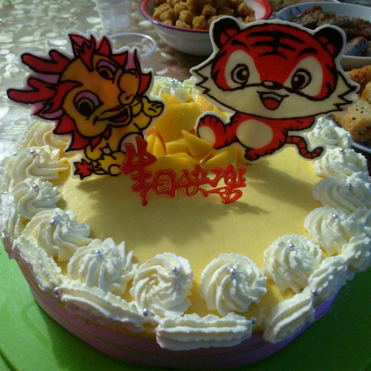 巧克力芒果慕斯