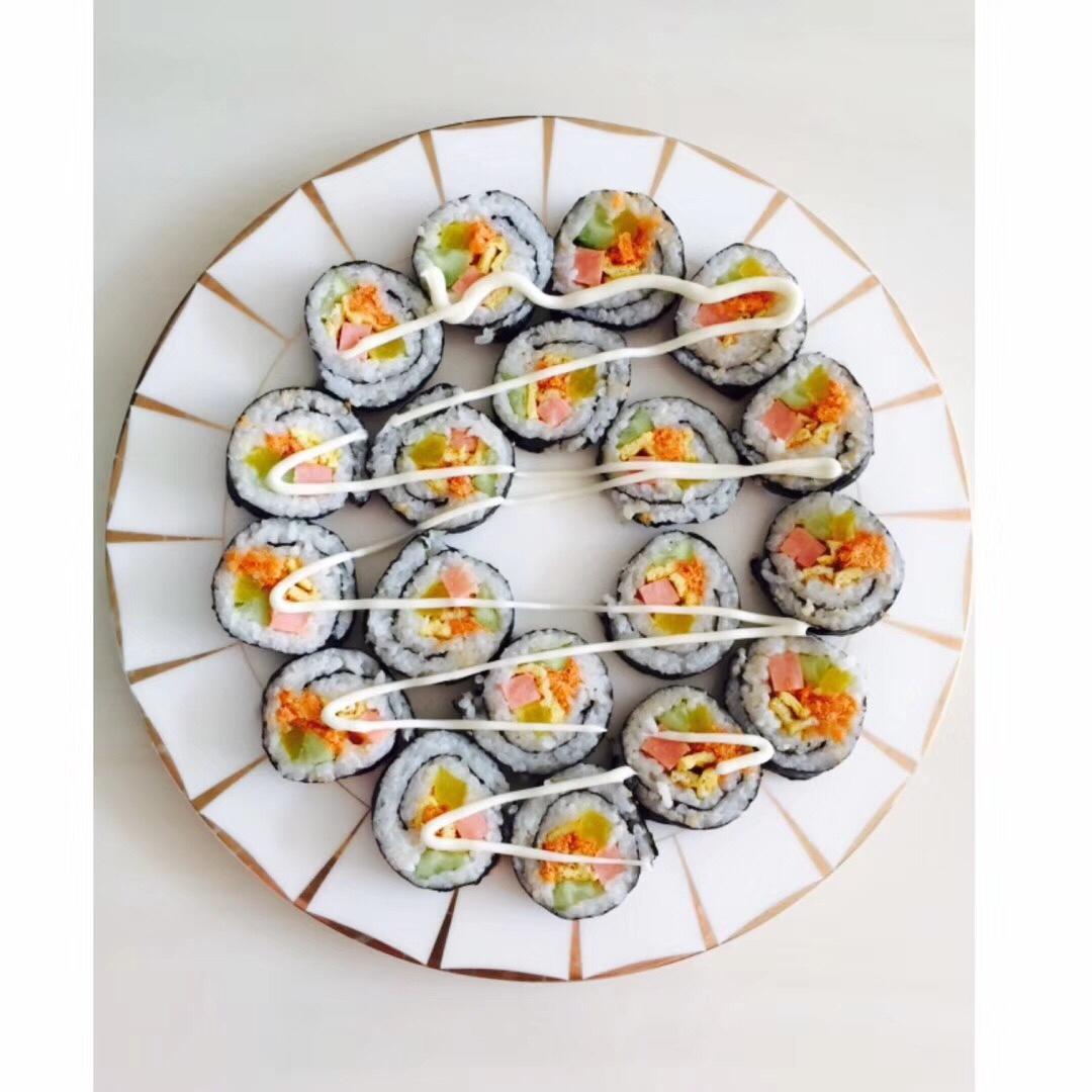 【韩式紫菜包饭图片】啥也不会-学_下厨房