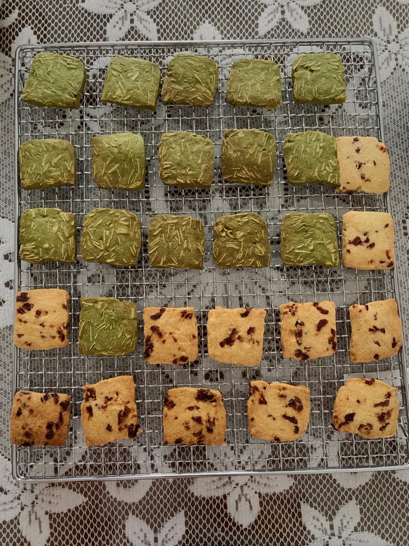 低糖少油版蔓越莓饼干