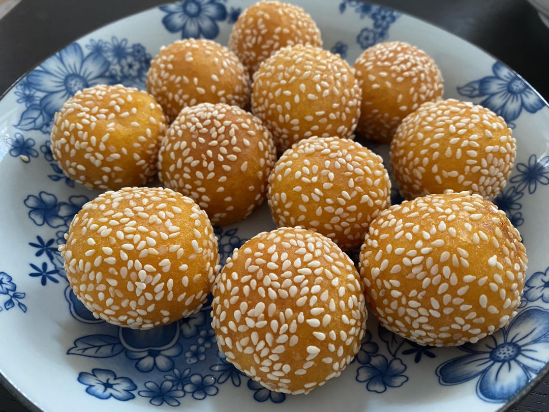黄金球之二（红薯芝麻球）
