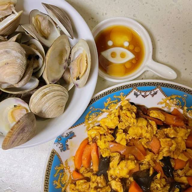 简单粗暴白灼新鲜美贝，平民海鲜！附去沙妙招～