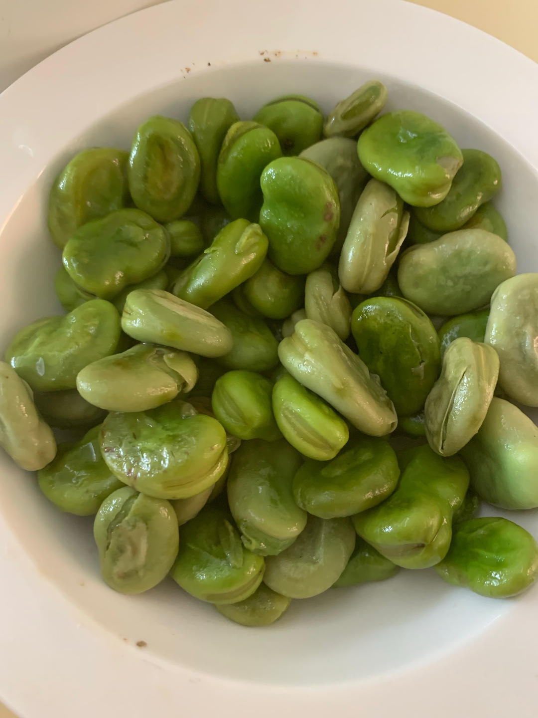 无比鲜美的葱油蚕豆
