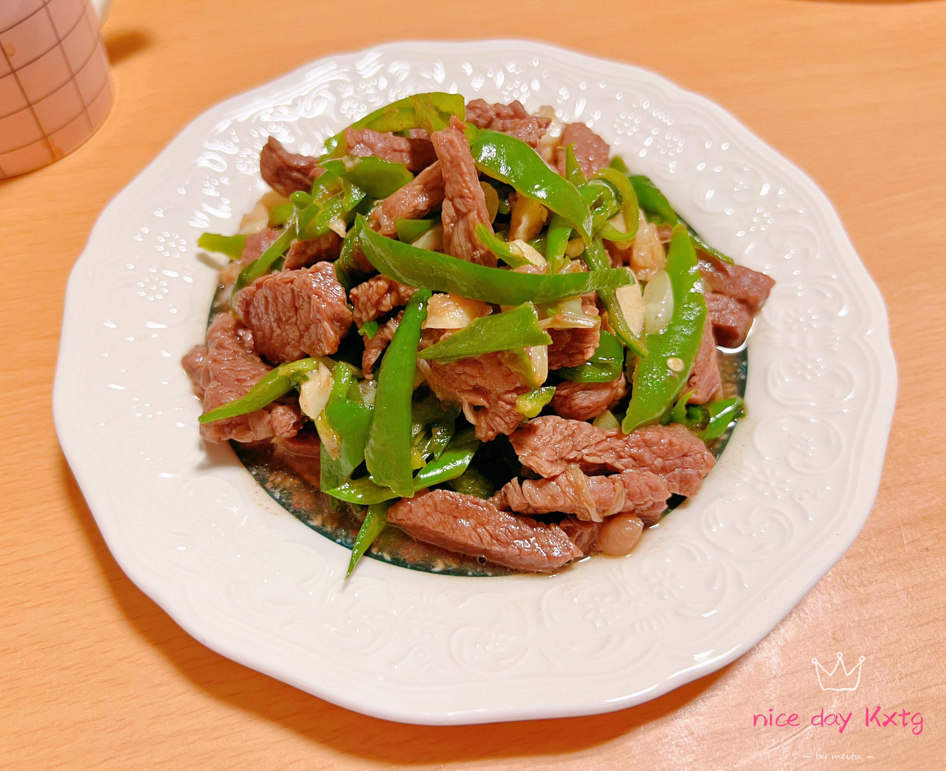 朝鲜族家庭【尖椒炒牛肉】简单又下饭的做法