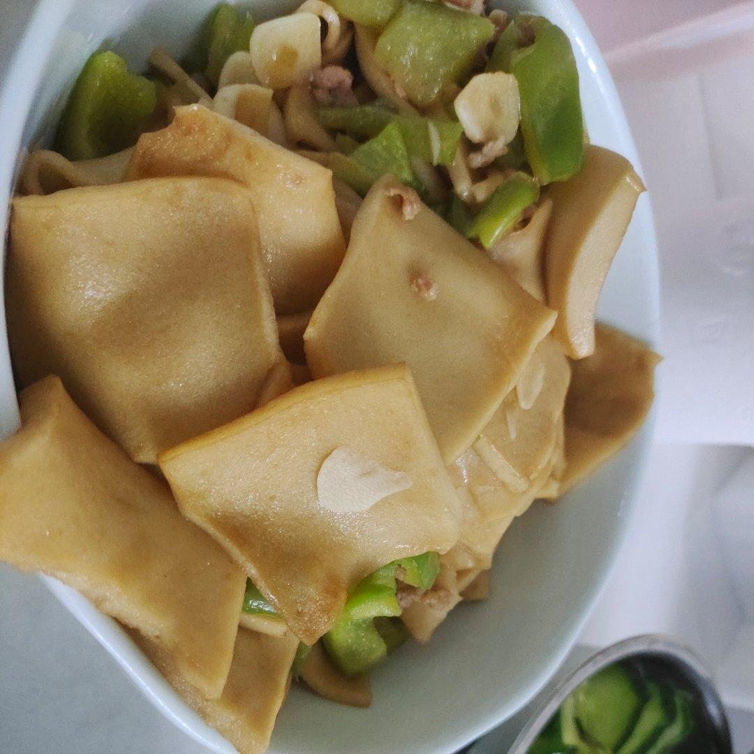 干锅千叶豆腐，千页豆腐