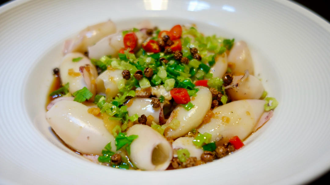 超简单的炝小管（小鱿鱼）