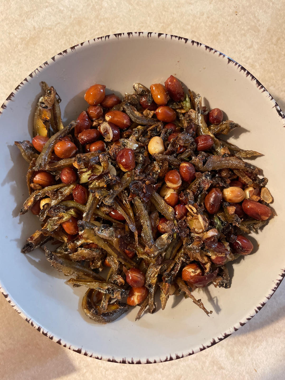 花生小鱼干