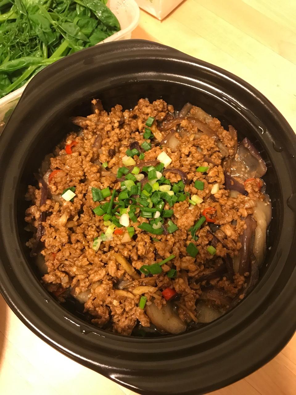 超级下饭菜～砂锅茄子煲