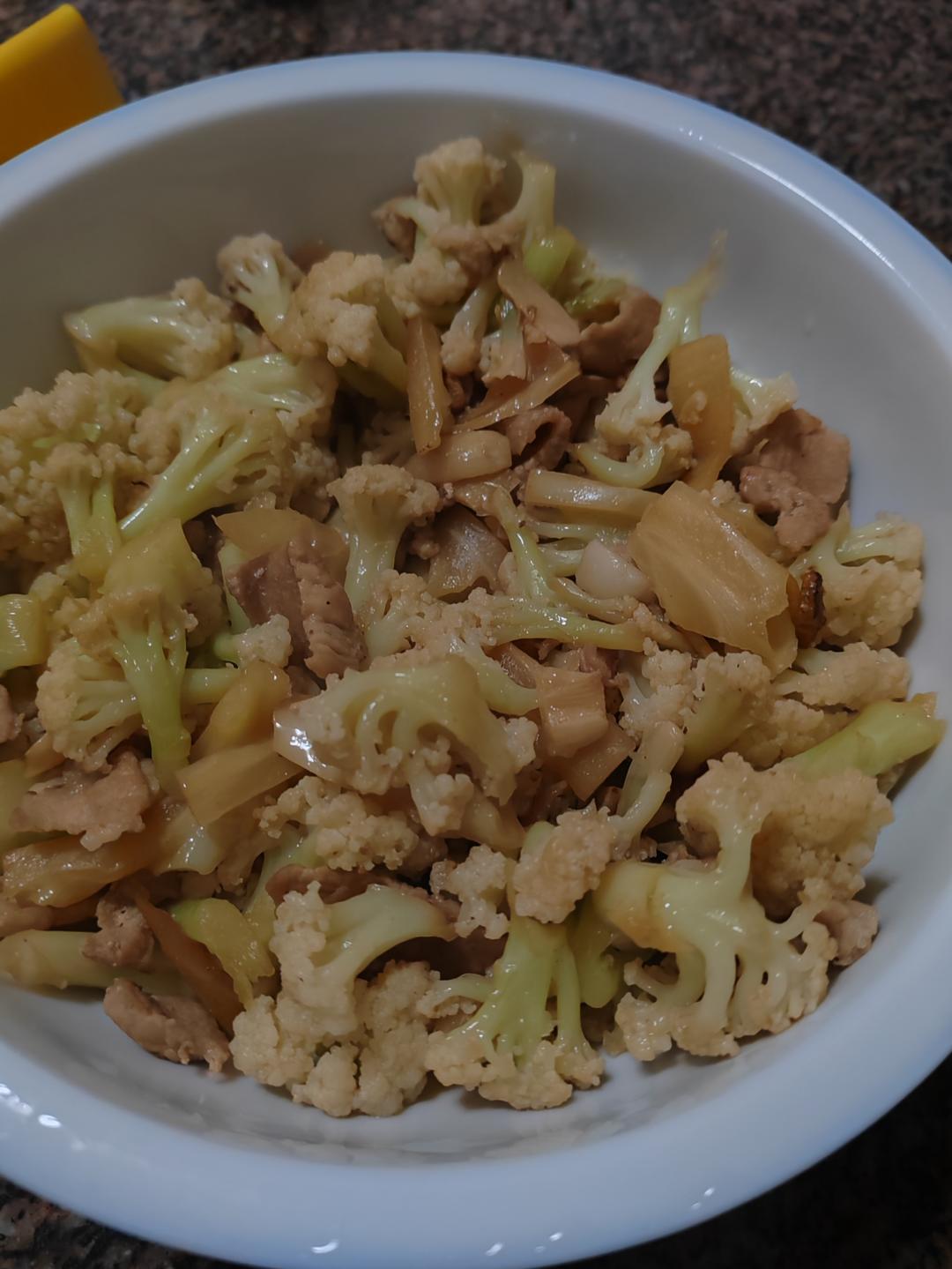 和饭店一个味道的干锅花菜