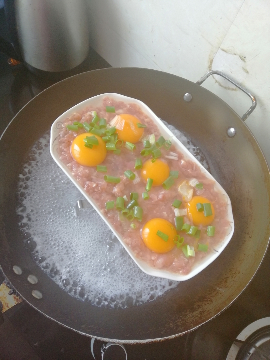 瘦肉蒸蛋的做法 步骤3