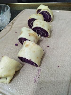 紫薯春卷的做法 步骤8