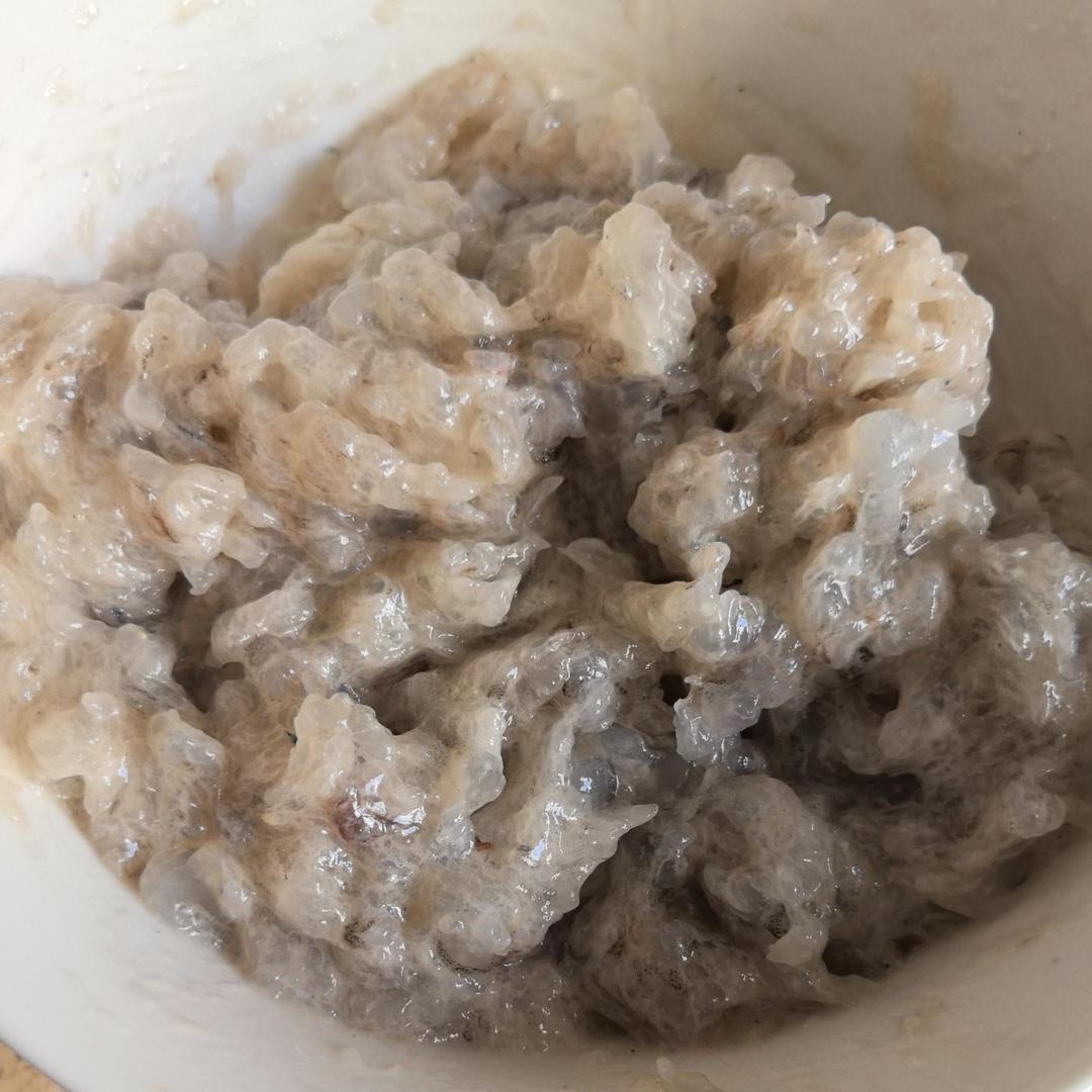 不加粉的Q弹虾滑