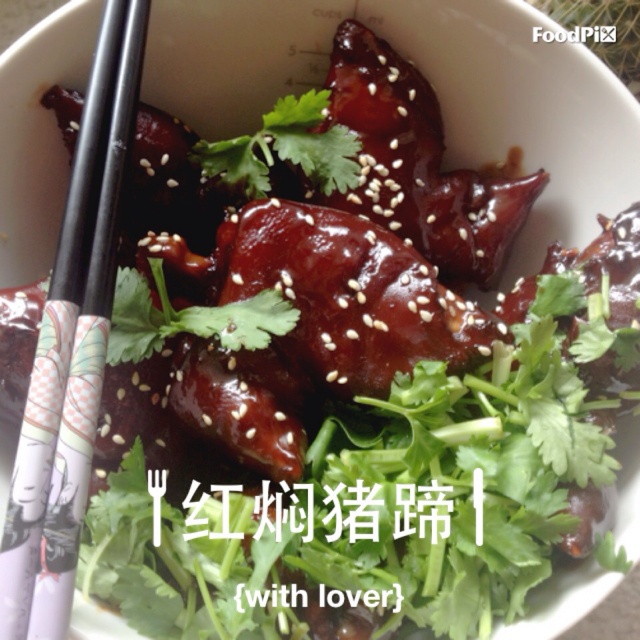 红焖猪蹄