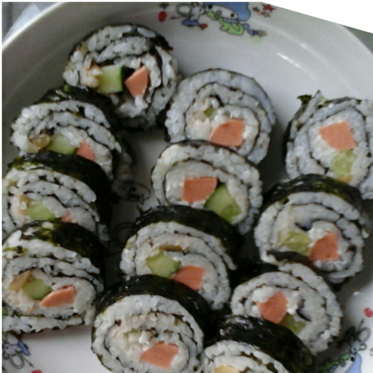 简单寿司/鸡蛋寿司/反转寿司/花样寿司/紫菜包饭