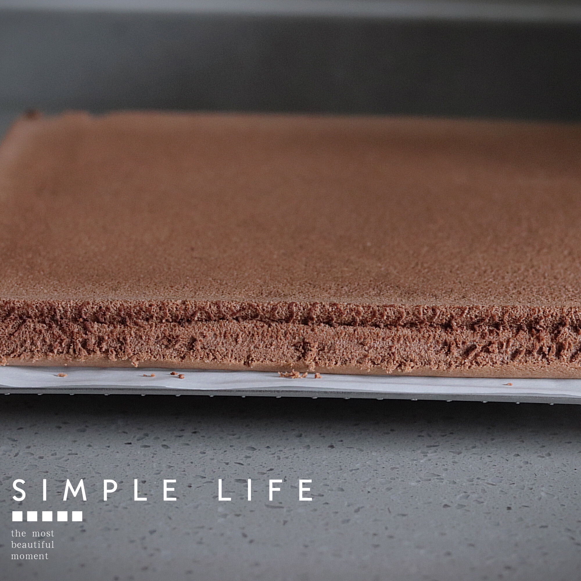 脆皮淋面の双重🍫巧克力奶油蛋糕卷的做法 步骤8