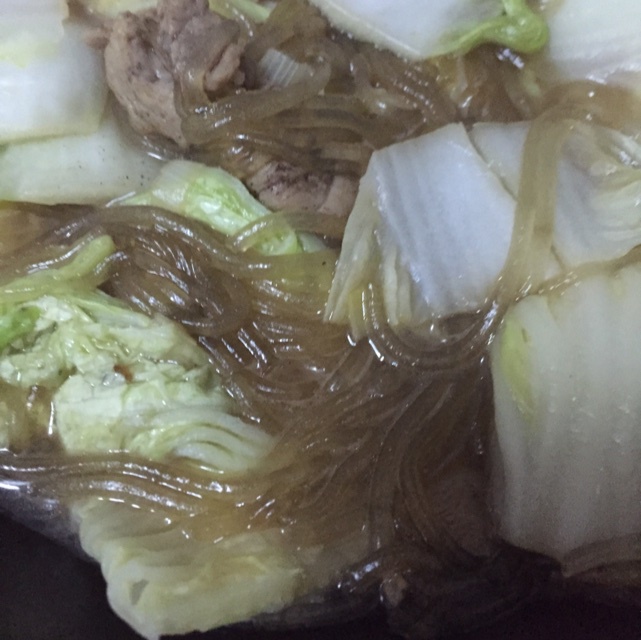 猪肉白菜炖粉条
