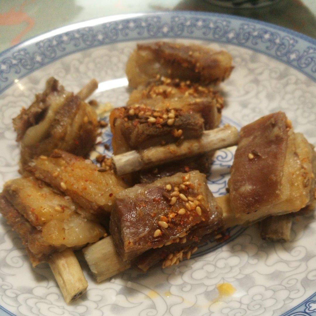 地道蒙餐：烤羊排(家用烤箱版)