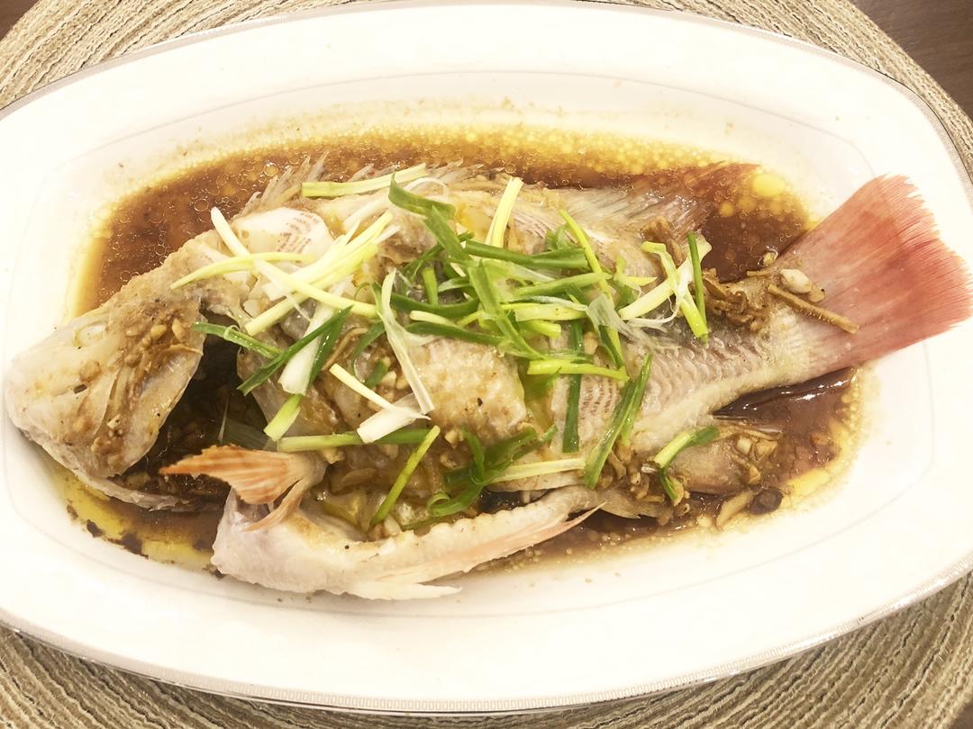 清蒸珍珠立鱼(蒸箱版)