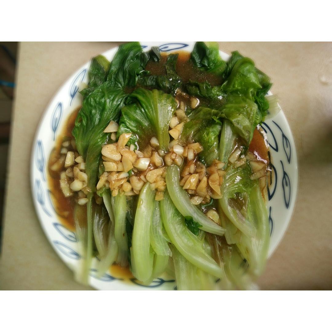 家常菜 蚝油生菜